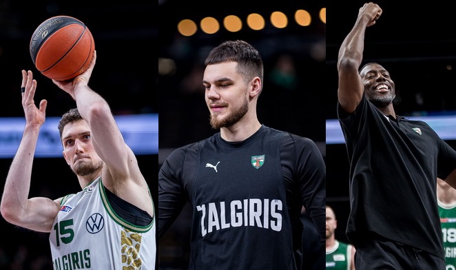 Paaiškėjo trys „Žalgirio“ krepšininkai, kurie gali palikti komandą